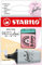 STABILO - Textmarker - BOSS MINI Pastellove 2.0-3er Pack - rosiges Rouge