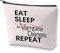 BAUNA TVD Merchandise Kosmetiktasche mit Reißverschluss für Fans von Vampir, TV-Serie inspiriert, The Vampire Repeat