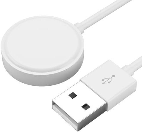 Newding Caricatore per Apple Watch, Cavo di Ricarica Caricabatteria per iWatch Series SE 9 8 Ultra 7 6 5 4 3 2 1, Caricabatterie Magnetico per iWatch, Base Carica Orologio Cavo USB Charger Cable 1M