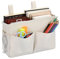 IGNPION Hängeaufbewahrung aus Segeltuch, Betttaschen, Körbe, verstellbares Klebeband, Schlafsaal, Bett-Organizer, Caddy Mehrzweck-Hänge-Aufbewahrungstasche für Zuhause, Büro, Schule, Wohnheim,