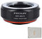 PHOLSY Objektivadapter MD auf MFT Kompatibel mit Minolta Rokkor MD/MC/SR Objektiv auf M4/3 Micro 4/3 Micro Four Thirds MFT Kameragehäuse Kompatibel mit Olympus Panasonic Lumix Kameras