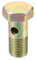 VekAuto Boulon double banjo, filetage G1/8, longueur 26mm, adaptateur de raccord de ligne de frein turbo universel pour voiture, en métal durable, ton bronze