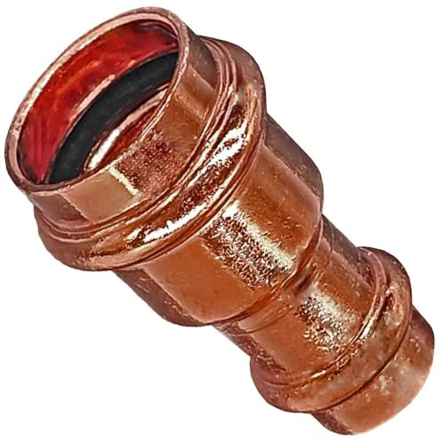 Pressfitting für Kupfer - Muffe reduzierend - Für Rohr-Aussendurchmesser 28 mm x 22 mm
