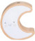Baby's Only Nachtlicht Mond Wonder - Schlummerlicht für das Babyzimmer - Lampe mit USB-Anschluss - FSC-zertifiziertes Holz - Mit Schlafmusik-Funktion