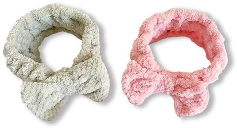 QZKJQDD Haarband Kosmetik, Bowknot Headband Skincare, Weich und Elastisch Make up Haarband, Geeignet für Stirnband Sport, Yoga, Gesichtsreinigung, Duschen, Make-up, Arbeit, Lesen usw.