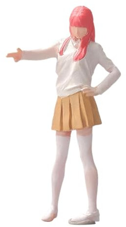 perfk 1/64 mädchen Modell Winzige Menschen Modell Diorama Landschaft Harz Charakter Modell Menschen Figur Layout für Sand Tisch Miniatur Szene