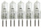 WYLIELAMSH 5PCS G5.3 24V 20W G5.3 24V 35W Glühbirne G5.3 24V 50W G5.3 24V 75W Glasbirne 24V G5.3 100W Tragbare Warmweiße Halogenlampe Licht Lampe Globus,20W