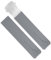 honyeuk Sport-Silikon-Armband für Tissot Touch T013 T047 T-Sport T013420A T047420A T33 Wasserdichtes Uhrenarmband(Gray silver,20mm)
