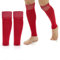 Adults Unisex Football Sock Sleeves | Anti Slip Leg Sleeve | Calf Compression | Fits Over Calf Shin Pads | Lightweight, Breathable, Quick Dry | Pre Cut Football Socks | Outdoor Sports, Everyday