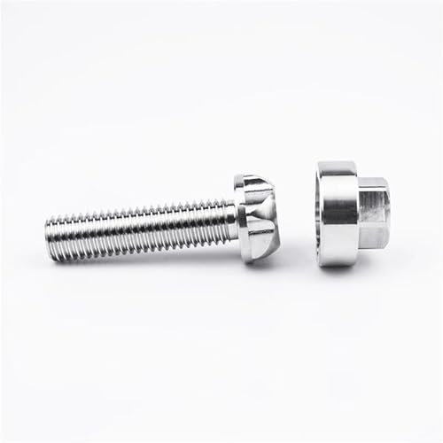 Tornillos y tuercas antirrobo de seguridad M6 M8 M10 304 de acero inoxidable for toldos de bicicletas de montaña, accesorios for automóviles, luz LED for estilizar el automóvil(SIZEA5 M8x30mm)