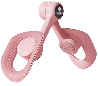 ccuzs Postpartum Exercise Tool, Multifunctional Thigh Trainer, Inner Thigh Exerciser, Hip Strength Trainer, Compact and Versatile Thighs and Pelvic Floor Toner for Women, Pink, Blue