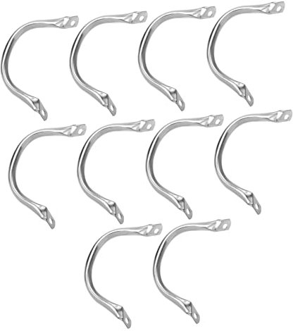 Cabilock 10piezas Mangos Inoxidable Antiescaldaduras Mangos Para Ollas y Sartenes Reemplazo Wmf