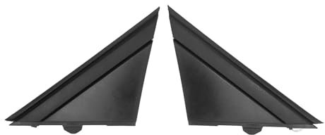 Spiegelkappen Für FIAT 500 2012‑2017 Seitenspiegelflagge Paar Türspiegelflaggenabdeckung Links Rechts Schwarze Dekoration Rückspiegel Abdeckung