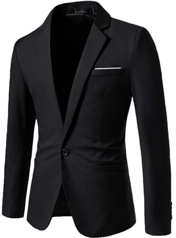 Sako Für Herren Modern Sportlich, Jackett Herren, Leinensakkos Mit Knopfleiste Vorne Business Jacke Freizeit Herrenblazer Lässig Anzugsakko Atmungsaktiv Sportsakko Regular Fit Für Hochzeit & Freizeit