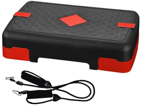 Djowyh Aerobic Step - Multifunktionaler Trainings Stepper - Vielseitige Stepper Für Zuhause Fitnessstudio Sport Frauen Männer Indoor Training