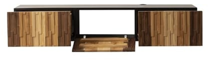 TV Stand Floating TV Stand, Wall Mounted Cabinet with 2 Drawers, Entertainment Media Console Center TV Console(Small)