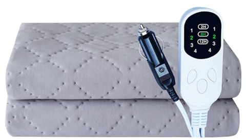Electric Blanket for Car 4 Temperature Gears, Overheat Protection