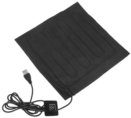 Tofficu USB and Mat for Temperature with Plants Adjustable, Heat Quick Heating Cotton Heater Pad Germination Reusable Small for Seedling Greenhouse Heater for Indoor Gardening