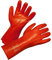 Kerbl 29729 PVC Schutzhandschuh, Rotbraun, 35cm Länge