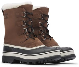 Sorel Caribou WP, Stivali da Neve Impermeabili Uomo, Marrone (Bruno), 41.5 EU