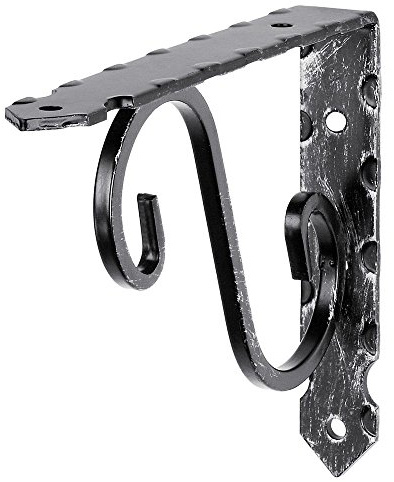 Regalträger / Regalhalter Metallkonsole Ornamental / 200x150mm