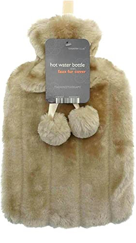 Hot Water Bottle Plain Fur