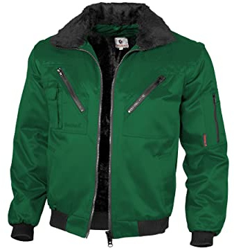 Qualitex - Pilotenjacke 4 in 1 - Kragen und Ärmel abtrennbar - mehrere Farben