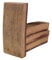 Temesso Untersetzer, Füße aus Holzdauben für Weinfass geölt - Fasserhöhung im 3er Set (Höhe 9 cm (3 Dauben))