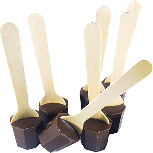 Edelmond BIO Erythrit Trinkschokolade am Stiel. 7 Löffel ohne zugesetzten Kristallzucker, nur Erythrit. Vegan Gluten + Laktosefrei