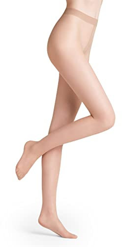 FALKE Damen Strumpfhose Seidenglatt 15 DEN W Ti transparent einfarbig 1 Stück, Hautfarben Cocoon 4859, XXL