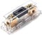 200A Inline ANL fuse holder fits for 0 2 4 Gauge wire including 2 pcs 200A ANL Fuse 1pc Hex key wrench