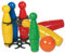 Dohany Kegel Bowling Spielset Klein 6 Kegeln 1 Kugel Wurfspiel Kinderspielzeug