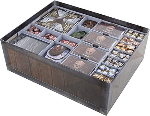 Feldherr Organizer + Schaumstoffeinlage kompatibel mit Gloomhaven: Die Pranken des Löwen - Brettspielbox