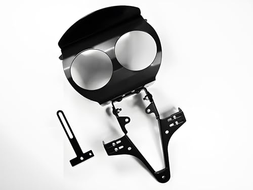 ZIEGER Basic Kennzeichenhalter kompatibel mit Suzuki GSR 600 BJ 2006-11
