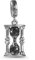 GNOCE Totenkopf Sanduhr Anhänger Charm Sterling Silber baumeln Charms Fit Armband/Halskette Halloween Geschenk für Frauen Mädchen Tochter