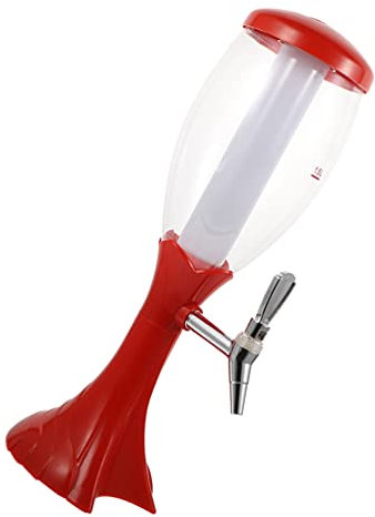 HEMOTON 1 Pc Barril De Vino Beber Agua Jarra Dispensador De Bebidas De Limonada Torre De Cerveza De Mesa Dispensador De Cerveza Caliente Lata De Bebida Abdominales Columna De Vino