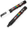 Posca Uni-Ball PC-5M Paint Marker Art Pens - 1.8-2.5mm – Black and White - Pack of 2