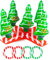 POPOYU Weihnachten Ringwurfspiel Erwachsene,Aufblasbare Werfen Spiel Aufblasbares Weihnachtsspiele,Familien Weihnachtsparty Spiel Weihnachten Stapeln Ring Spiel für Kinder Weihnachten Party Favors