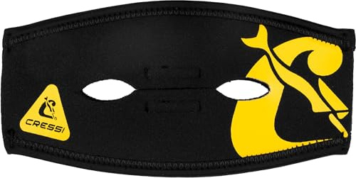 CRESSI Simply oder Pony Tail, Neo Mask Strap Cover - Neoprenriemenüberzug für Tauchmasken, Einheitsgröße, Unisex Erwachsene