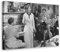 THEGIS Jazz-Sängerin Billie Holiday und Louis Armstrong in New Orleans Leinwandposter Schlafzimmer Dekor Sport Landschaft Büro Zimmer Dekor Geschenk Rahmen Stil 20 x 30 cm