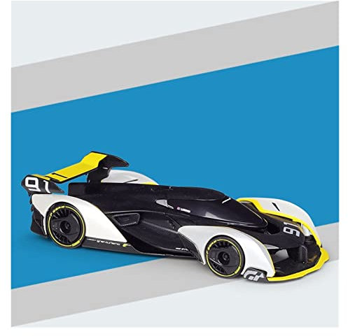 Motorfahrzeuge Replika Auto 1:32 Für Benz AMG Vision Gran Turismo GT6 Sportwagenmodell Statische Druckgussfahrzeuge Erwachsene Sammlergeschenk Originalgetreue Nachbildung (Color : Turismo White)