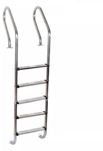 TT-YEC Edelstahl-Swimmingpool Rolltreppe, Rutsch-Hochleistungs-Schwimmbadleiter, Schwimmbad Eingedickter Rolltreppen, Unterirdischer Schwimmbad, Leicht Zu Versammeln Und Klettern,D