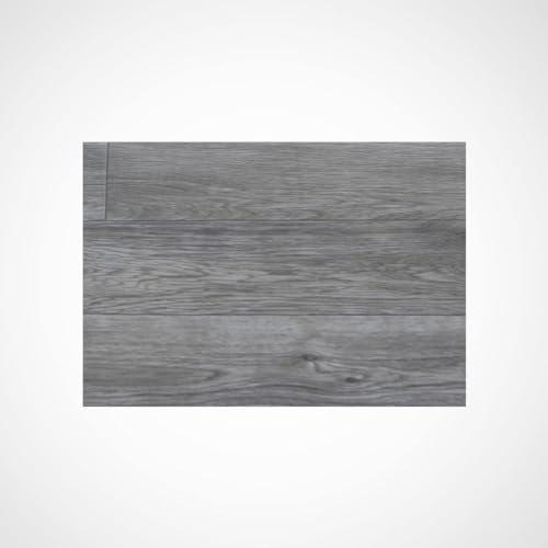 Suelo de Vinilo Para Instalar en Rollo | Suelo PVC Decorativo Hogar, Cocina, Baño, Salón | Suelo Efecto Madera | Suelo PVC Roble Gris Perla (140_X_600_CM)