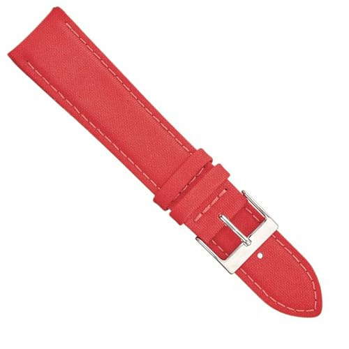 Alpine Gepolstertes Uhrenarmband aus veganem Kunstleder, 14 mm, Schnellverschluss-Ersatzarmband, umweltfreundliche Armbänder für Damen und Herren, kompatibel mit normalen und intelligenten Uhren, 14