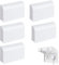 UK Plug Socket Covers 5PCS, Childproof Double Socket Protector, Socket Cover Box for Baby Safety, Universal Electrical Outlet Protectors for Home Safety, Baby & Pet Proof Design