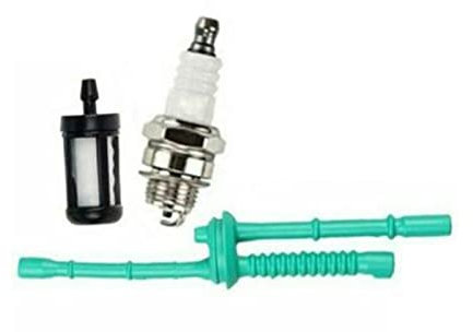 Wivplex 1pc Tubo Del Carburante Filtro Del Carburante Candela, for STIHL, FS38 FS45 FS46 FS55 FS100 FS130 Decespugliatore candela per tosaerba a 4 tempi