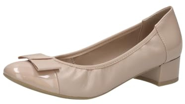CAPRICE Pumps Materialmix Leder/Synthetik G-Weite
