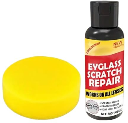 Wachs zum Reparieren von Brillen – Polier-Set 100 g für Sonnenbrillen – Schutzbeschichtung für Sonnenbrille und Uhr für den täglichen Gebrauch und Reisen