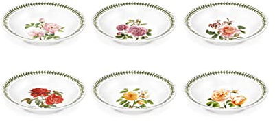 6 PIATTI FONDI BOTANIC ROSES PORTMERION