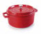 LACOR - 25916 - Cacerola con Tapa Aluminio Fundido 16cm - Rojo